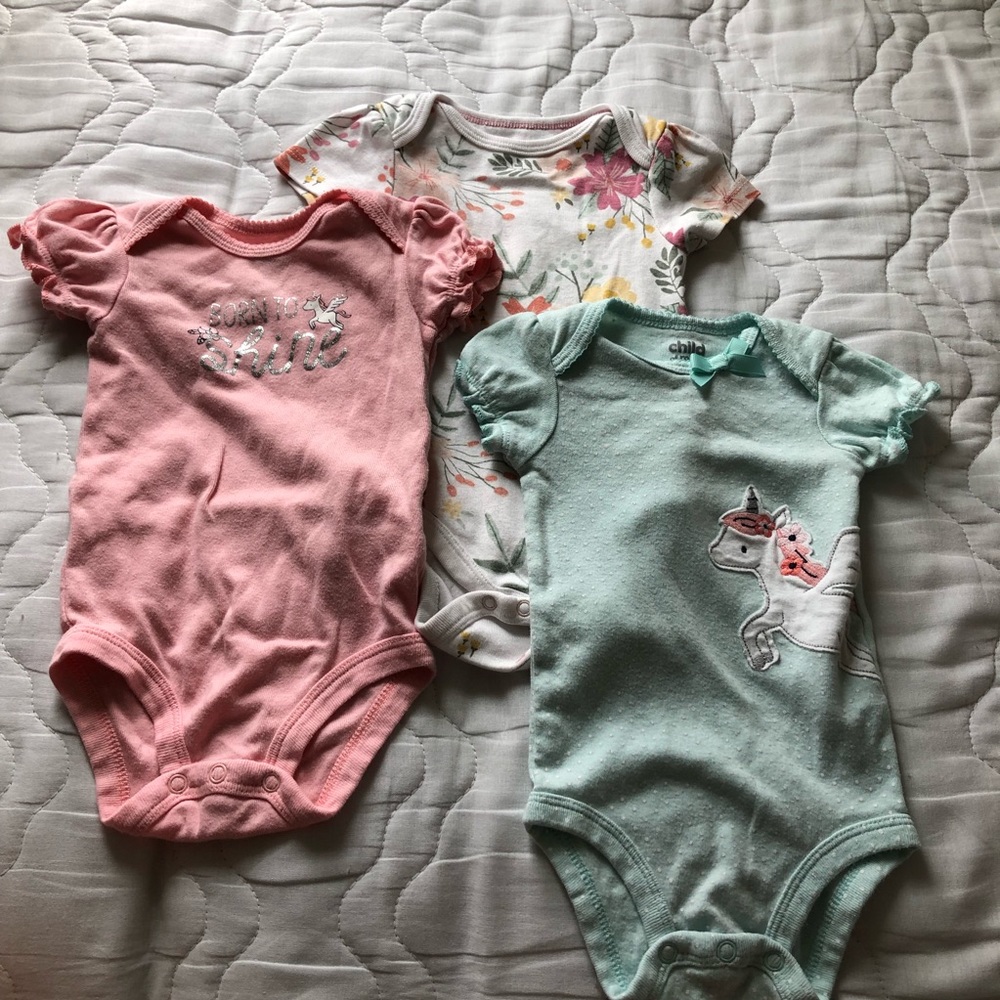 3-6 month bodysuit bundle